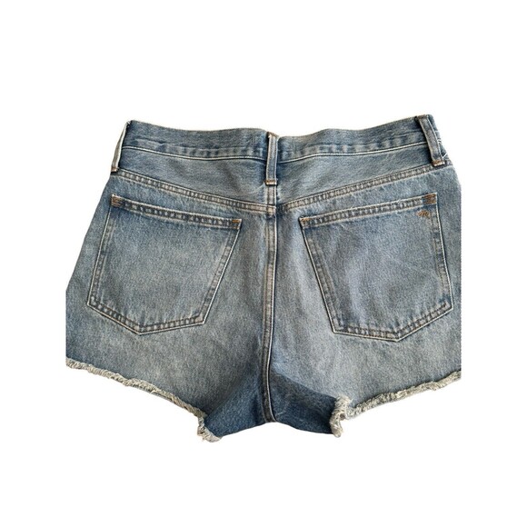 Madewell Relaxed Denim Shorts Women's Size‎ 27 Cutoff 3" Inseam - Picture 2 of 6